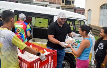 Gestão de Zé Martins atinge marca de 20 mil marmitas de sopa distribuídas em João Alfredo