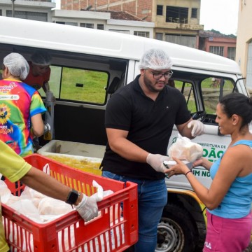 Gestão de Zé Martins atinge marca de 20 mil marmitas de sopa distribuídas em João Alfredo