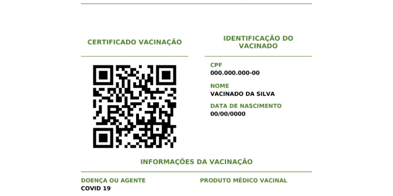 Mais de 1,3 milhão de pessoas devem receber a mensagem da Prefeitura do Recife com o comprovante de vacinação em .pdf