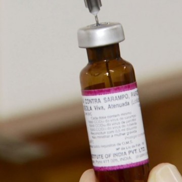 Pernambuco atinge meta da 1ª dose da vacinação contra o sarampo 