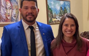 Abimael Santos se encontra com a governadora Raquel Lyra e leva as principais pautas do seu mandato