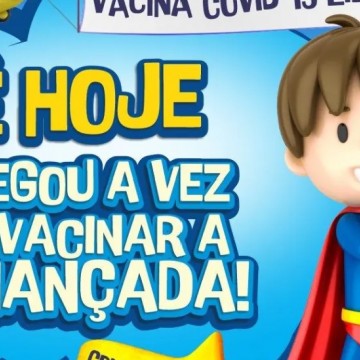 Rio Formoso é o primeiro município do Litoral Sul a vacinar crianças de 4 a 5 anos contra Covid-19