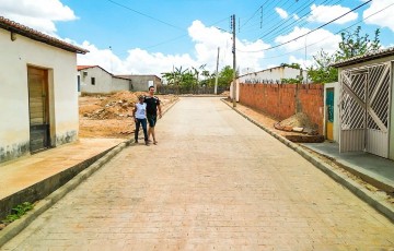 Prefeitura de Araripina inaugura pavimentação de doze ruas no distrito de Rancharia