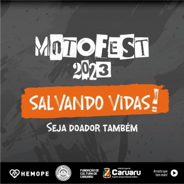 MotoFest Caruaru 2023 promove campanha de doação de sangue