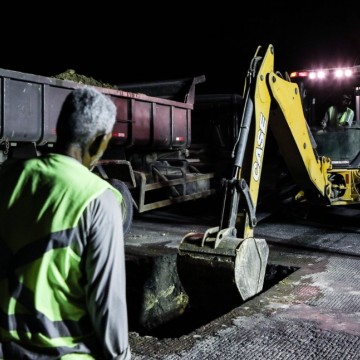 Obras emergenciais de recuperação de pista do Aeroporto de Noronha atingem 65% de execução 