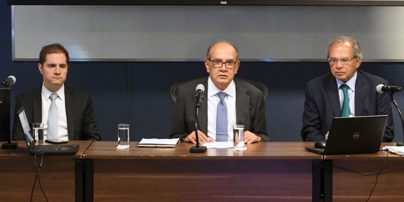 Em audiência no STF, Guedes afirma que solução é reforma tributária