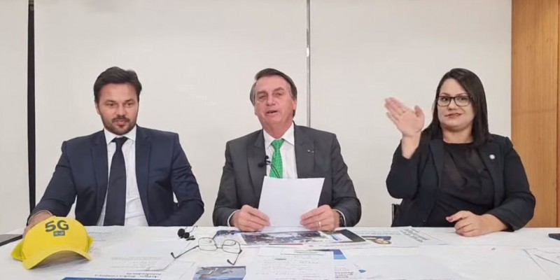 Declaração foi feita durante live do presidente Jair Bolsonaro