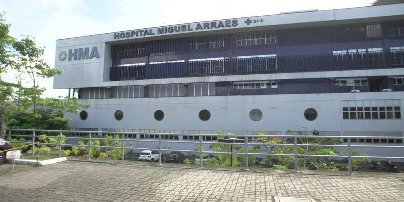 O infectado está internado no Hospital Miguel Arraes (HMA), em Paulista