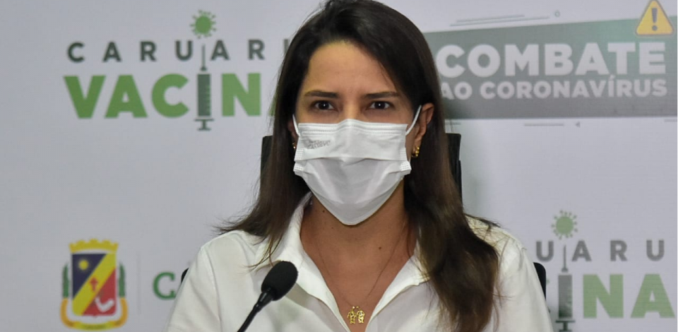 Raquel Lyra solicita ao governador igualdade na vacinação entre os municípios