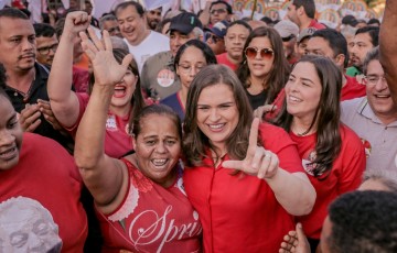 Ato de encerramento do primeiro turno da campanha de Marília acontece nesta quinta (29) no Recife