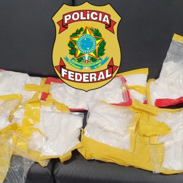 Polícia Federal realiza apreensão de 6 quilos de cocaína no Aeroporto Internacional do  Recife