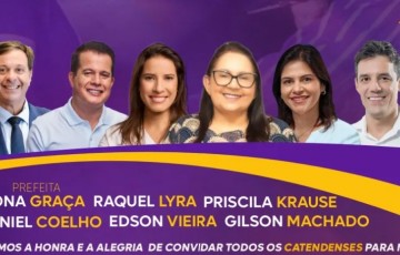 Prefeita de Catende apresentará seus candidatos em mega evento