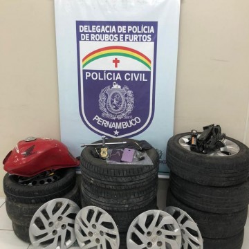 Grupo que furtava pneus no Recife é preso 