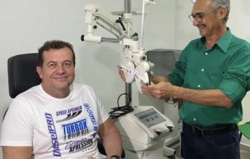 Waldemar Oliveira e Prefeito Eudes Tenório inauguram equipamento em Venturosa