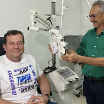 Waldemar Oliveira e Prefeito Eudes Tenório inauguram equipamento em Venturosa