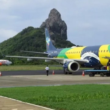 Anac suspende pousos de aeronaves a jatos em Fernando de Noronha devido às condições da pista do aeroporto