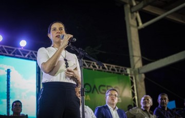 Raquel Lyra marca presença na abertura da I ExpoAgro Pernambuco, em Cupira, Agreste do Estado