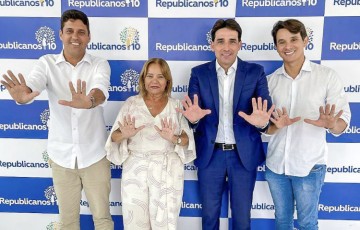 Nadegi, João e Silvio Costa Filho anunciam Diego Cabral pré-candidato a prefeito de Camaragibe 