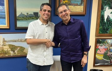 Jarbas Filho recebe apoio de Dr. Edmilson, ex-candidato a prefeito de Bonito