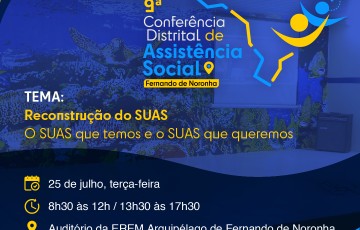 Fernando de Noronha realiza 9ª Conferência Distrital de Assistência Social