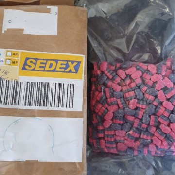 PF apreende 512 comprimidos de ecstasy enviados pelos Correios