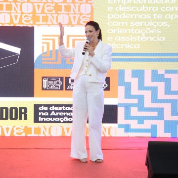 Márcia Conrado prestigia a abertura da Arena de Inovação do Sebrae