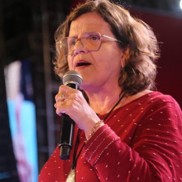 Teresa Leitão avalia pesquisa ao Senado: “a campanha ainda nem começou”