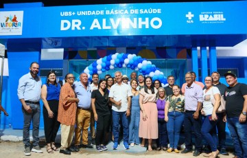 Em Vitória, UBS de Doutor Alvinho é entregue e passa a contar com atendimento pediátrico