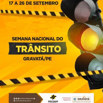 Prefeitura de Gravatá promove Semana Nacional do Trânsito com diversas atividades