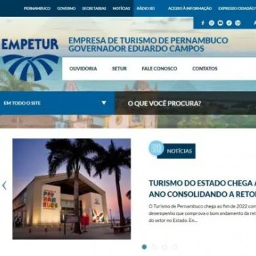 Empetur lança site para dar acesso aos dados e notícias do Turismo do Estado