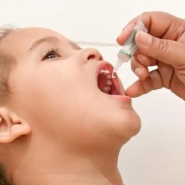 Aproximadamente 90% das crianças de Camaragibe estão vacinadas contra a Poliomielite