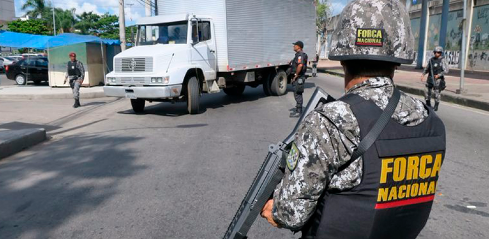 Novas tropas da Força Nacional chegarão em Pernambuco