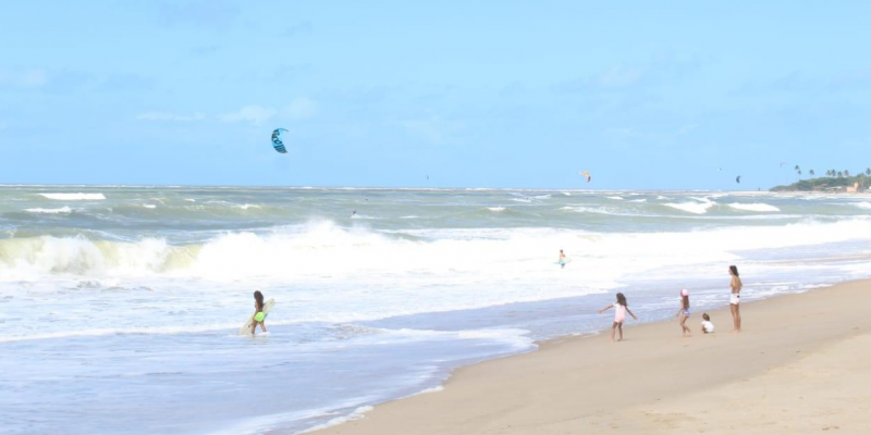 Porto de Galinhas e as outras praias do município foram abertas para banho das 4h às 12h