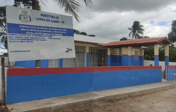 Duas escolas reformadas são entregues por Prefeitura em Lagoa do Carro