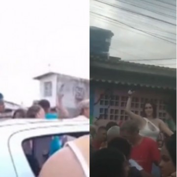 Homem e mulher são presos após apontarem armas para pessoas em uma festa no Recife