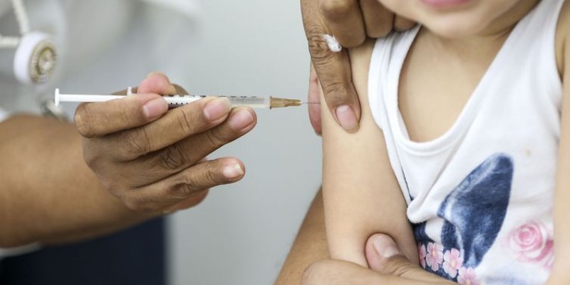 Na primeira etapa será atualizada a vacinação em crianças de seis meses a menores de cinco anos