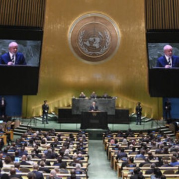 Em seu discurso na ONU, Lula lamenta tragédias climáticas 