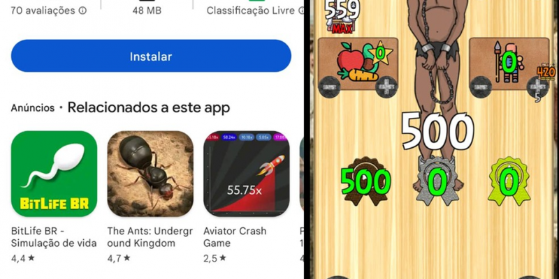 O jogo foi disponibilizado na Play Store em abril, mas foi somente em 24 de maio que foi retirado da loja