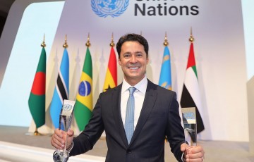 Anderson Ferreira recebe segundo prêmio da ONU por excelência em gestão pública 