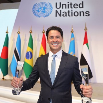 Anderson Ferreira recebe segundo prêmio da ONU por excelência em gestão pública 