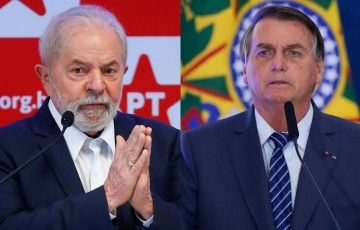 DataFolha: Lula tem 47%, Bolsonaro 33%, Ciro 7% e Tebet 5%