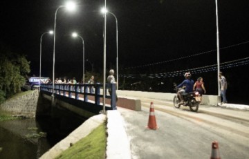 Prefeitura do Paudalho inaugura a Ponte Antônio Luiz de França e nova praça na comunidade da Usina Mussurepe