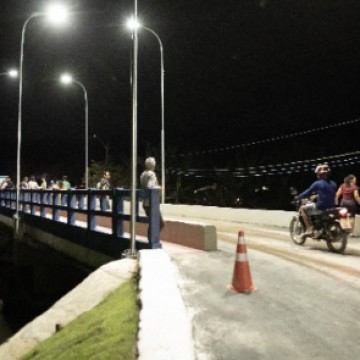 Prefeitura do Paudalho inaugura a Ponte Antônio Luiz de França e nova praça na comunidade da Usina Mussurepe