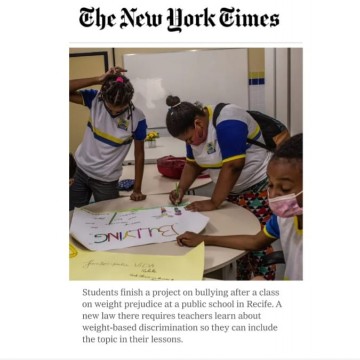 The New York Times destaca política contra gordofobia do Recife