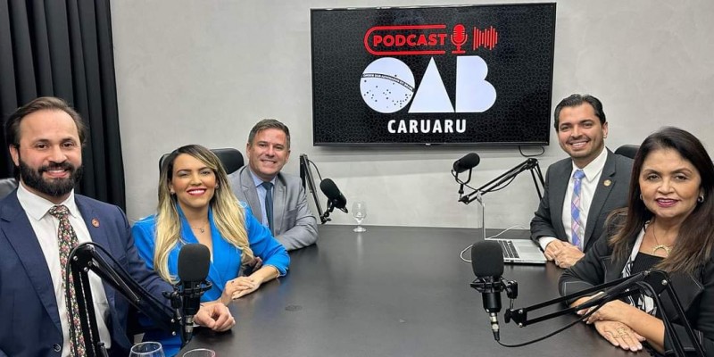 O podcast conta com novos episódios todas as quintas-feiras, às 19h, no canal da OAB Caruaru
