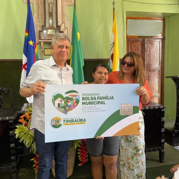 Marinaldo Rosendo lança programa Bolsa Família Municipal