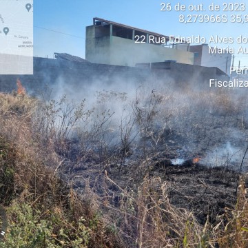 Prefeitura de Caruaru alerta para perigo das queimadas