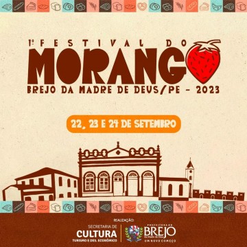 Brejo da Madre de Deus se prepara para seu 1º Festival do Morango