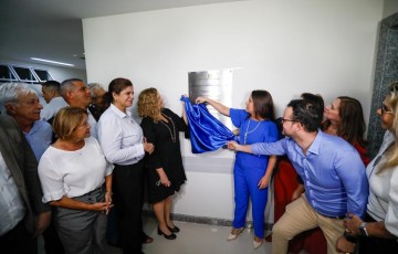 Raquel Lyra inaugura novo prédio e ampliação do Hospital Agamenon Magalhães, no Recife
