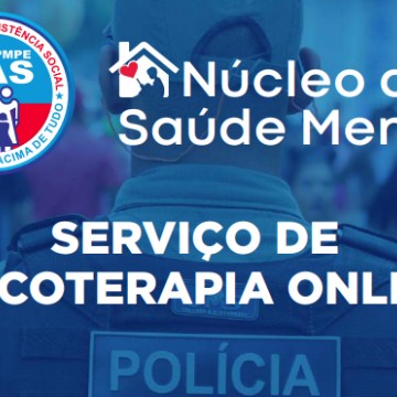 Policiais militares de Pernambuco passarão a contar com atendimento psicológico on-line 